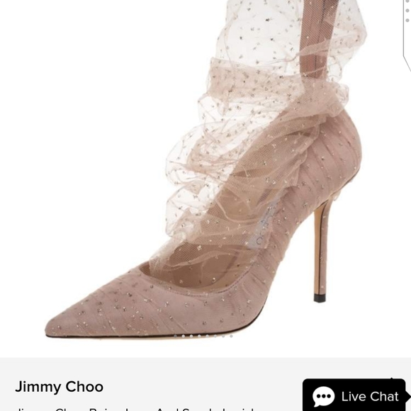 Jimmy Choo Lace and Suede Lavish Pointed Toe Pumps - Picture 2 of 10